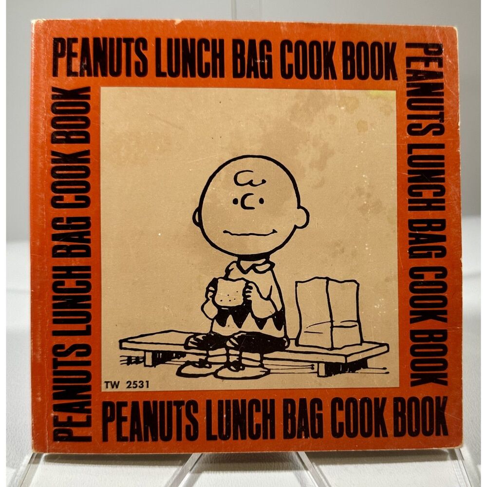 Peanuts Lunch Bag Cookbook 1970